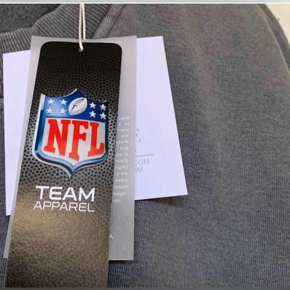 Chicago Bears Women's NFL Gameday Couture Gray Crew Neck Sweater in Size Large - Picture 3 of 8